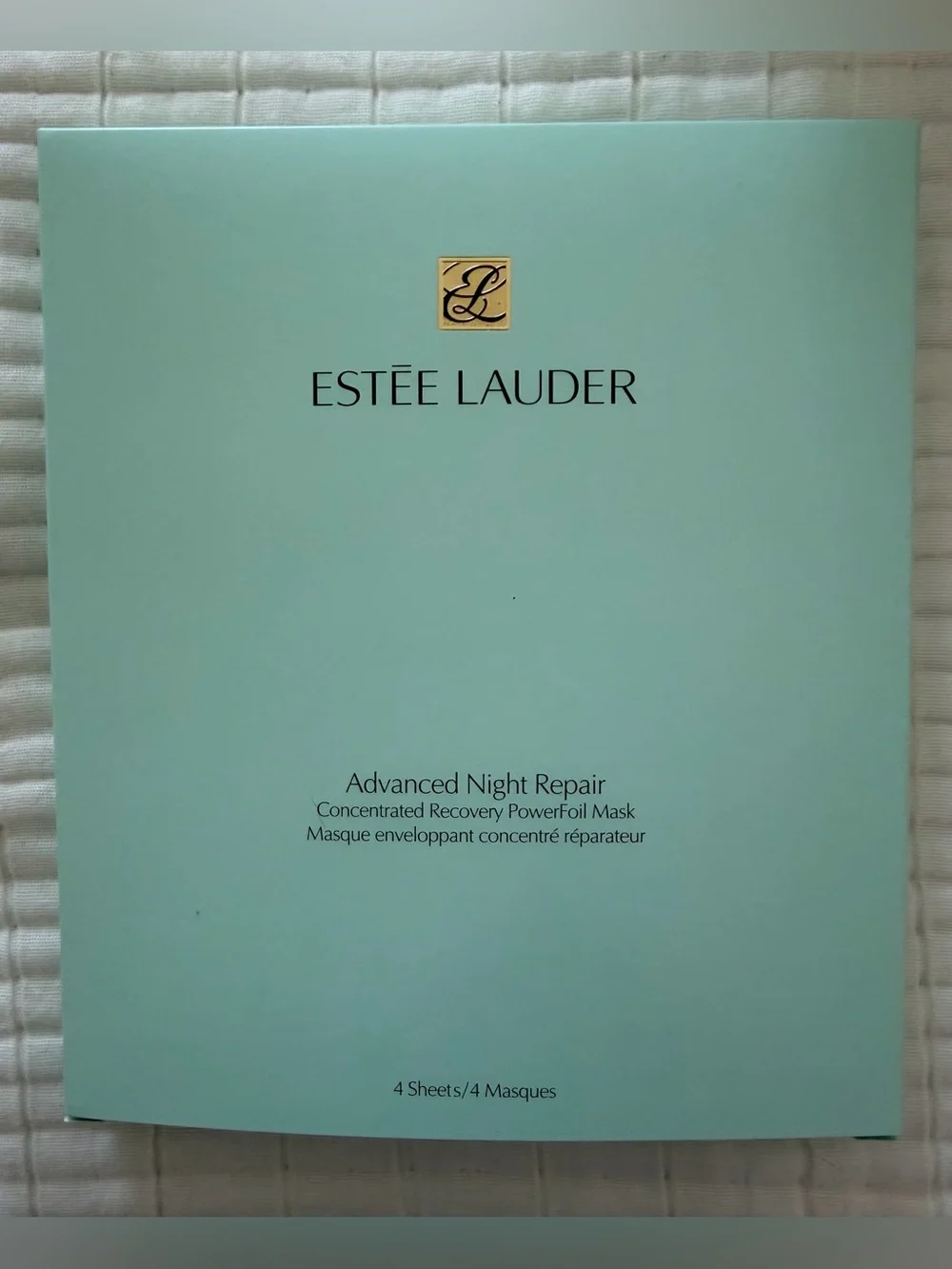 Estée Lauder Night Skincare Set with 2 Navy Blue Cosmetic Pouches in Gift Box